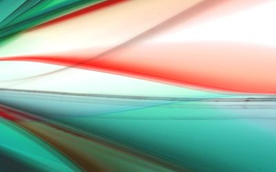 Abstract visualization of movement and flow of energy